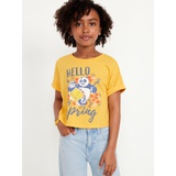 Dolman-Sleeve Licensed Graphic T-Shirt for Girls Hot Deal