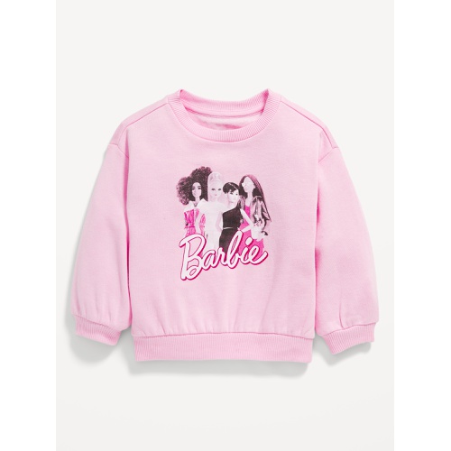 올드네이비 Crew-Neck Barbie Graphic Sweatshirt for Toddler Girls