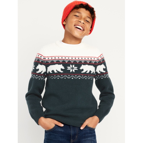 올드네이비 SoSoft Crew-Neck Pullover Sweater for Boys
