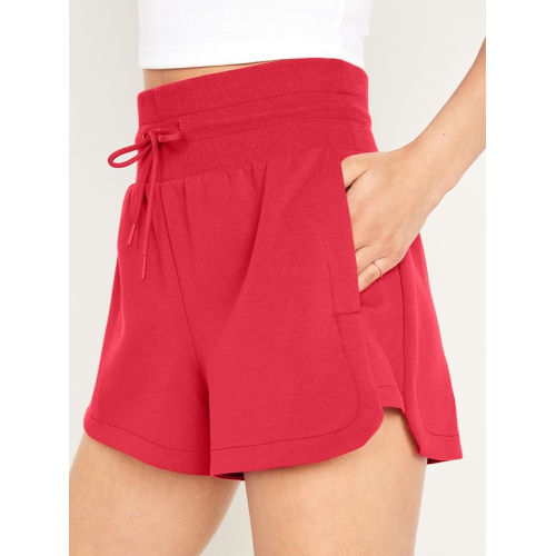 올드네이비 Extra High-Waisted Dynamic Fleece Shorts -- 3.5-inch inseam