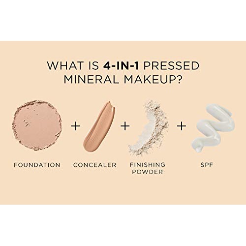  PUER 4-in-1 Pressed Mineral Makeup with Skincare Ingredients