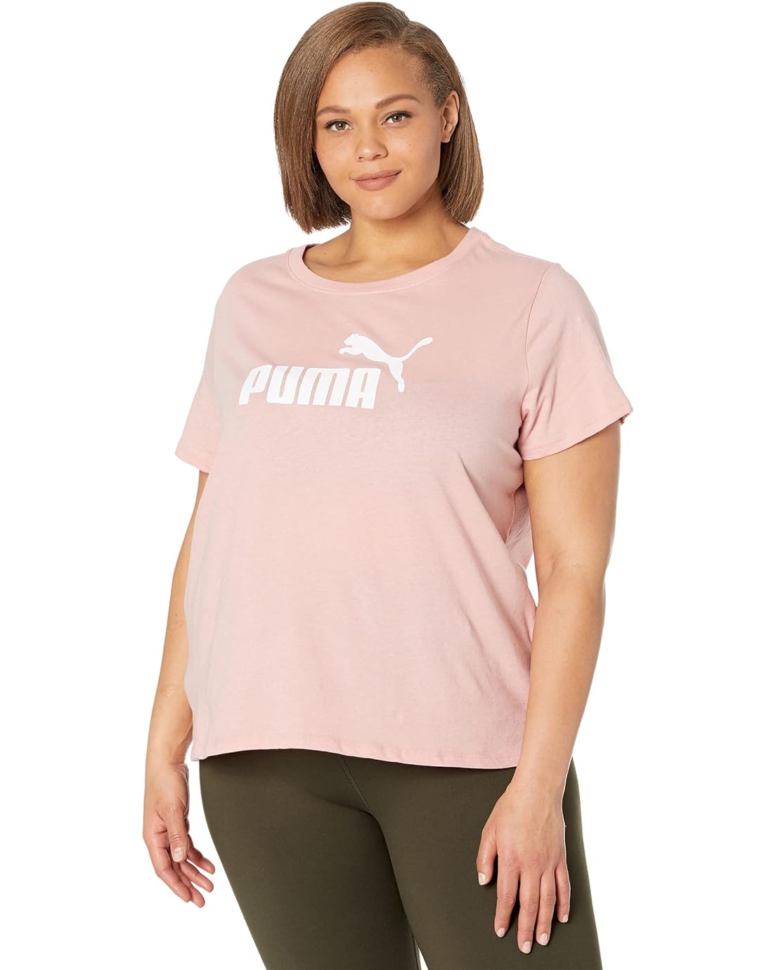 PUMA Plus Size Essential Logo Tee