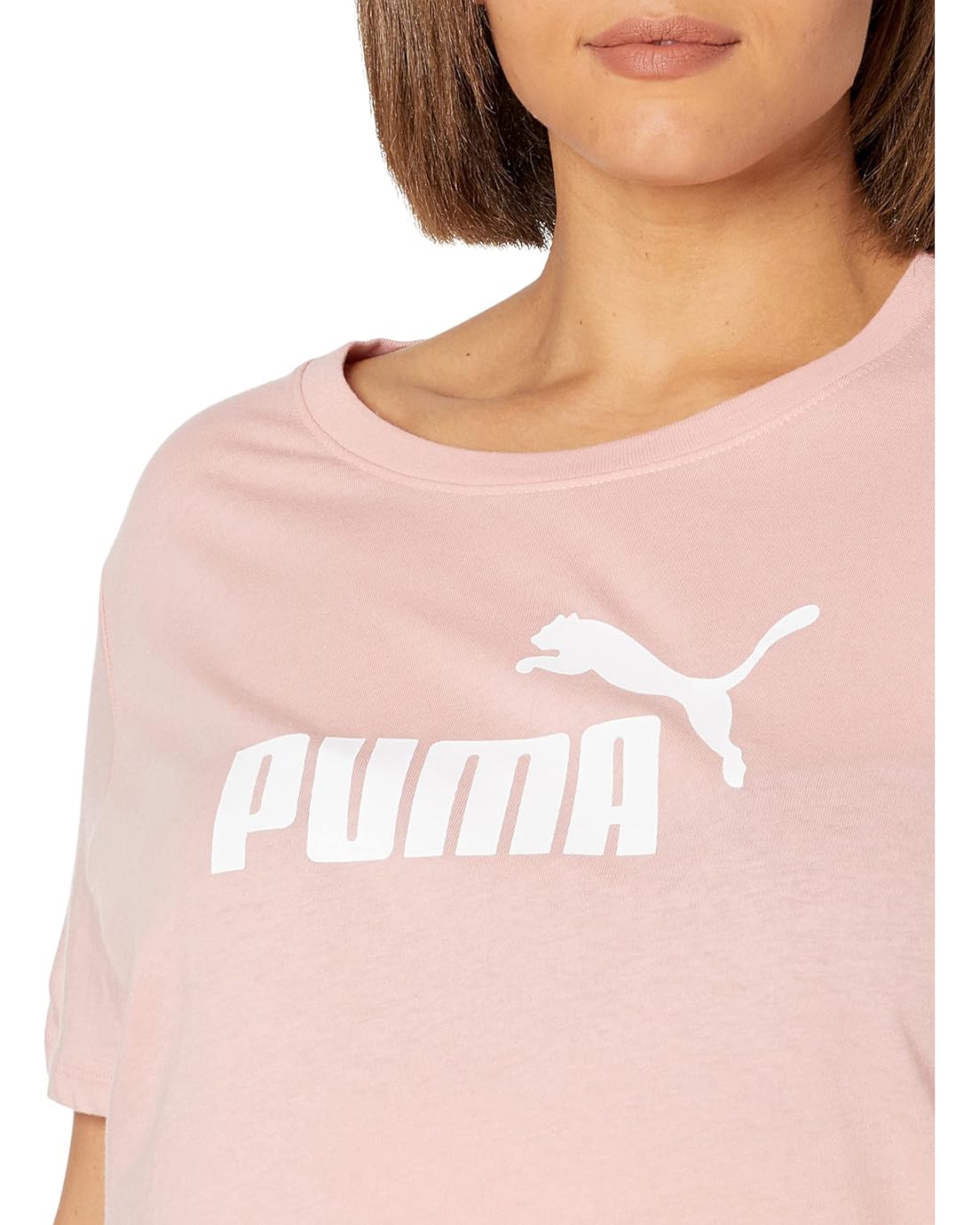 퓨마 PUMA Plus Size Essential Logo Tee