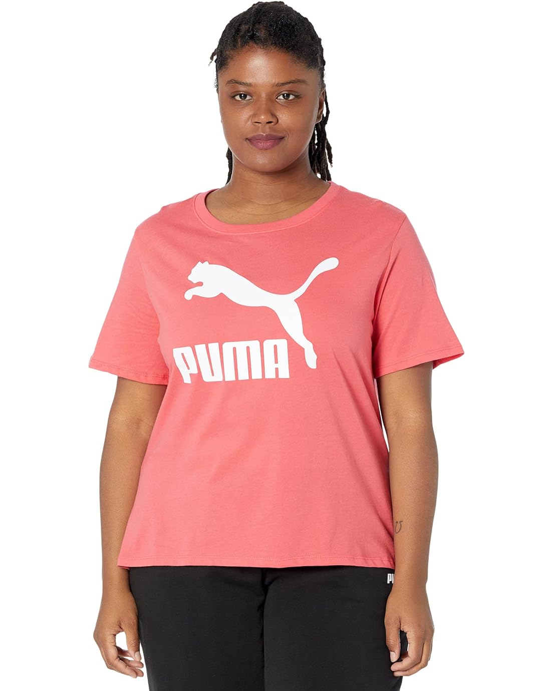 PUMA Plus Size Classics Logo Tee