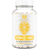 PUREFINITY Vitamin C Immune Booster 2000mg - Double Strength Immune Support Vitamin C Supplement with High Absorption Ascorbic Acid Supports Immune System, Collagen Booster & Powerful Antioxi