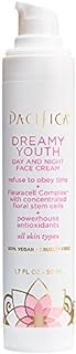 Pacifica Beauty Dreamy Youth Day & Night Moisturizing Face Cream For All Skin Types, Geranium, 1.7 Fl.Oz