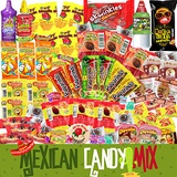 Pawesome Things Mexican Candy Assortment Bag Mix (70 COUNT). Best Mexican Snacks Variety of Spicy, Sweet and Sour Mexican Candies. Dulces Mexicanos. Perfect Mexican Candy Bulk Gift Set by Pawesome