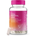 Pink Stork Total Postnatal Vitamin & DHA: Postpartum Multivitamin with Iron, B-Complex, & Folate, Breastfeeding Vitamins for Moms, Post Pregnancy Prenatal Vitamin, Women-Owned, 60