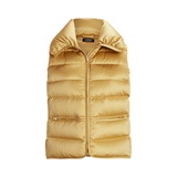 Satin Quilted Down Vest