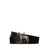 Standing Horse Leather Belt