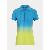 Dip-Dyed Pique Polo Shirt