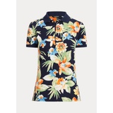 Floral Pique Polo Shirt