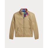 Reversible Cotton Twill-Madras Jacket