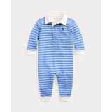 Striped Cotton Rugby Coverall
