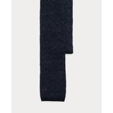 Herringbone-Knit Silk-Linen Tie