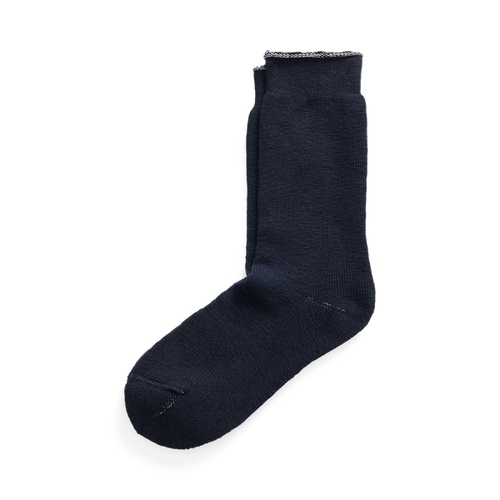 폴로 랄프로렌 Heathered Stretch Cotton-Blend Socks