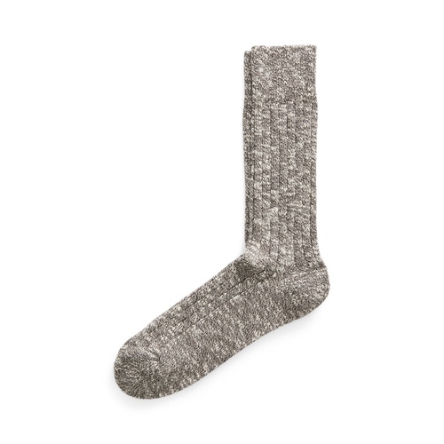 폴로 랄프로렌 Marled Stretch Cotton-Blend Socks
