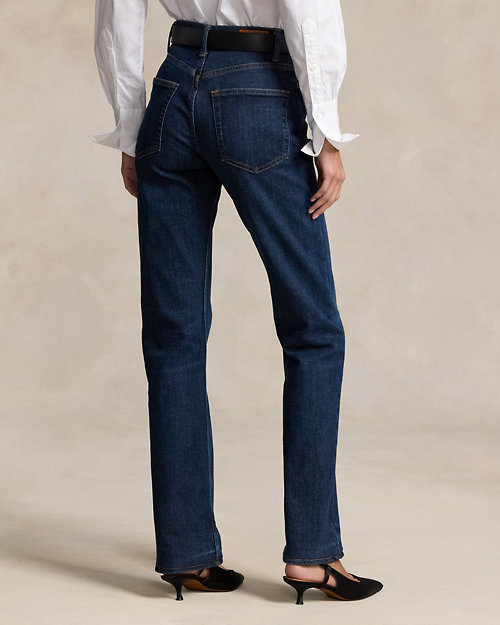 폴로 랄프로렌 High-Rise Straight Jean