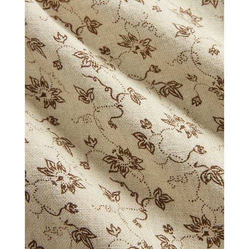 폴로 랄프로렌 Floral-Print Seeded Linen Pant