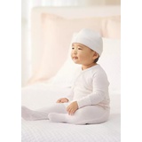 Baby Striped Organic Cotton Footed Coverall