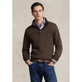 Quilted Double Knit Pullover Sweatshirt