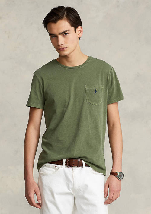 Custom Slim Fit Jersey Pocket T-Shirt