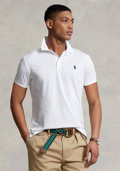 Custom Slim Fit Birdseye Polo Shirt