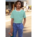 Boys 8-20 Striped Cotton Jersey Pocket T-Shirt