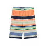 Boys 8-20 Striped Cotton Mesh Shorts