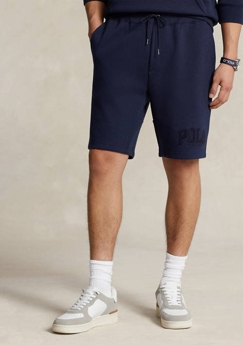 폴로 랄프로렌 9-Inch Logo Double-Knit Shorts