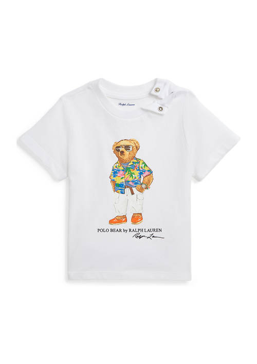 폴로 랄프로렌 Baby Boys Polo Bear Cotton Jersey T-Shirt
