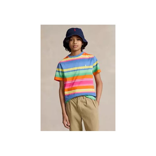 폴로 랄프로렌 Boys 8-20 Striped Cotton Jersey T-Shirt