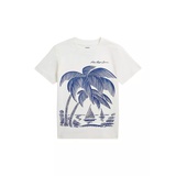 Boys 2-7 Beach Print Cotton Jersey T-Shirt