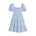 Girls 2-6x Smocked Cotton Jersey Dress & Bloomer