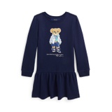 Toddler and Little Girls Polo Bear Fleece Dress