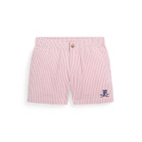 Toddler and Little Boys Polo Prepster Stretch Seersucker Shorts