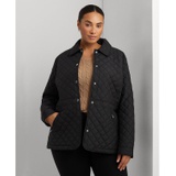 Plus Size Quilted Coat
