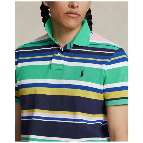 폴로 랄프로렌 Polo Ralph Lauren Classic Fit Striped Mesh Polo Shirt