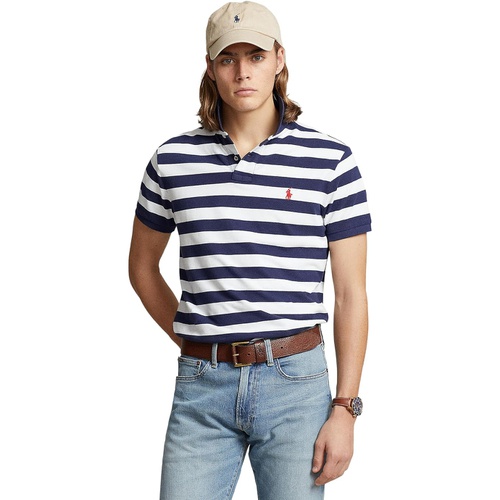 폴로 랄프로렌 Polo Ralph Lauren Classic Fit Striped Mesh Polo Shirt