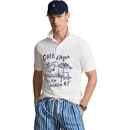 폴로 랄프로렌 Polo Ralph Lauren Classic Fit Embroidered Mesh Polo Shirt