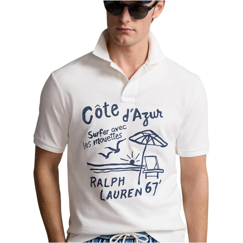폴로 랄프로렌 Polo Ralph Lauren Classic Fit Embroidered Mesh Polo Shirt