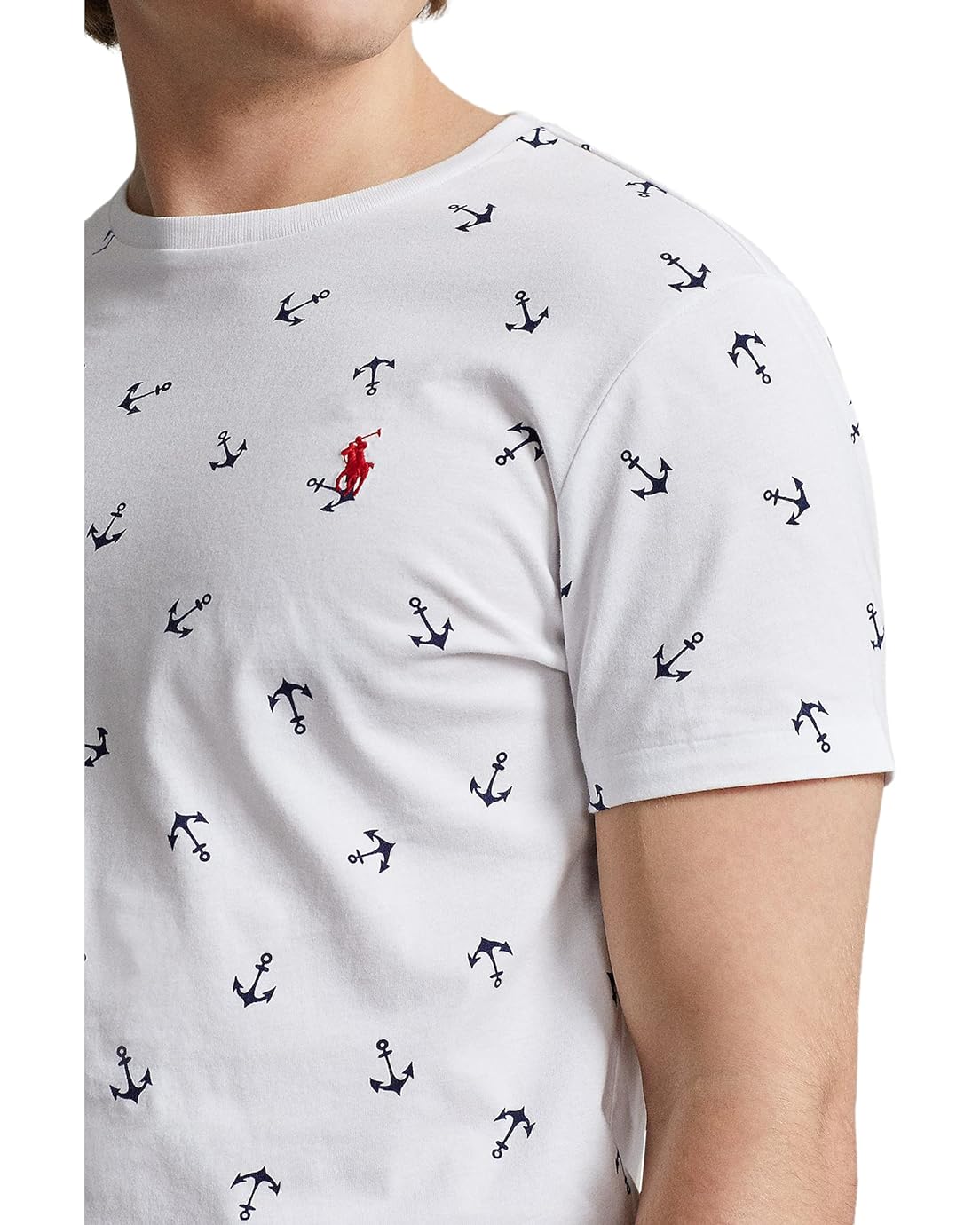 폴로 랄프로렌 Polo Ralph Lauren Classic Fit Printed Jersey T-Shirt