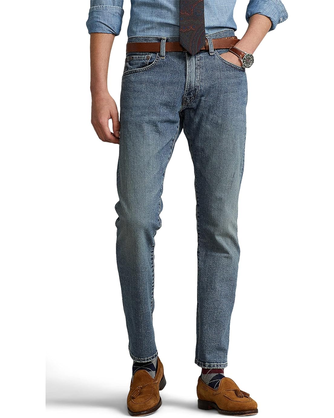 폴로 랄프로렌 Polo Ralph Lauren Varick Slim Straight Jeans