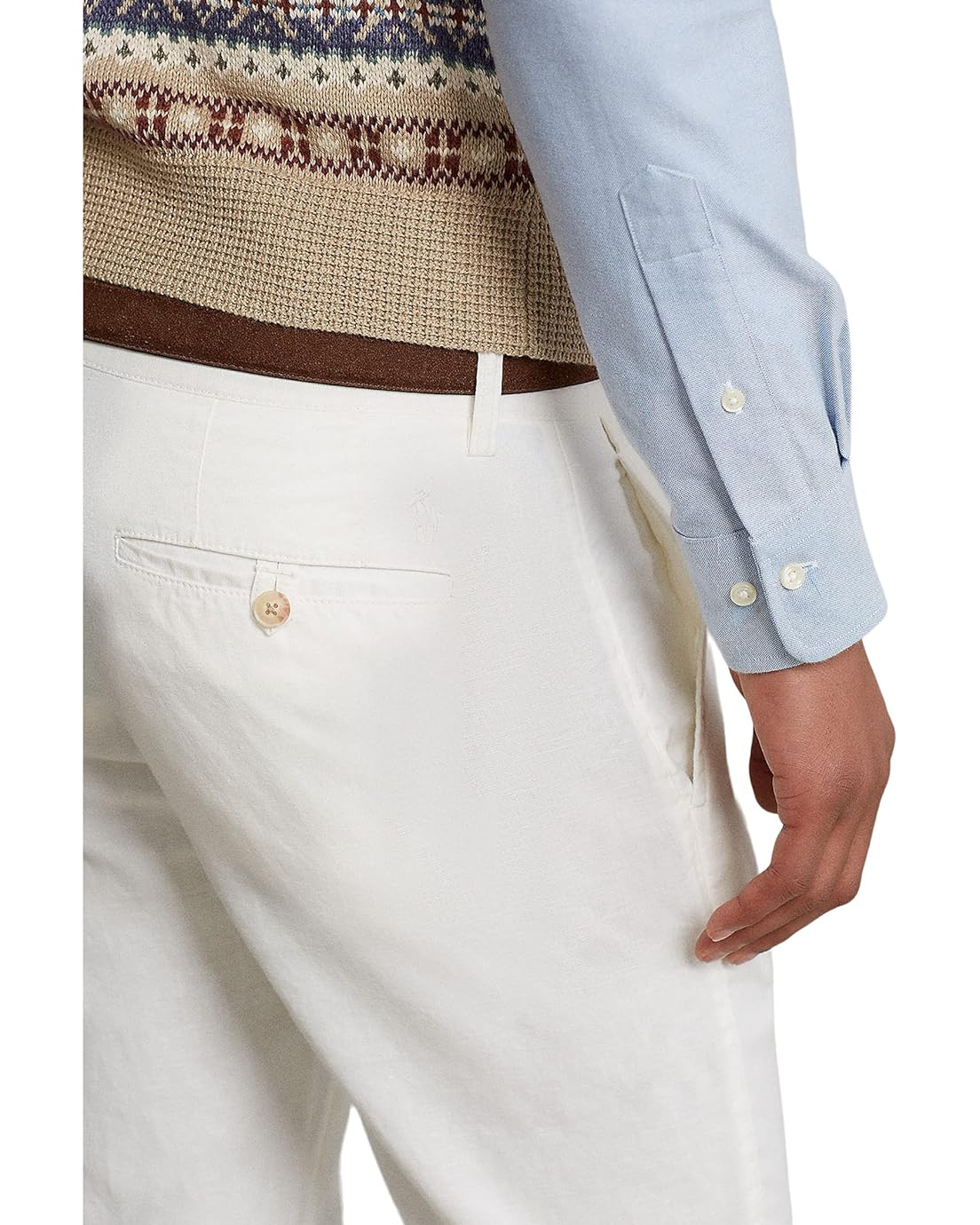 폴로 랄프로렌 Polo Ralph Lauren Classic Fit Linen-Blend Pants