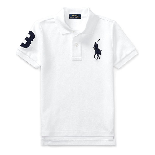 폴로 랄프로렌 Polo Ralph Lauren Kids Big Pony Cotton Mesh Polo Shirt (Little Kids)
