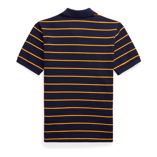 폴로 랄프로렌 Polo Ralph Lauren Kids Striped Cotton Mesh Polo Shirt (Big Kids)