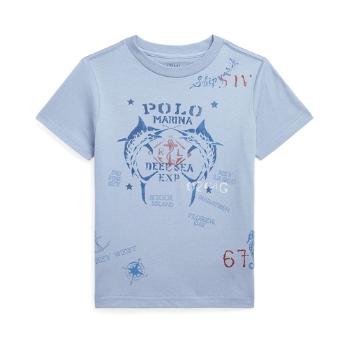 폴로 랄프로렌 Polo Ralph Lauren Kids Polo Marina Cotton Jersey Tee (Little Kids)