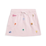 Polo Ralph Lauren Kids Collegiate-Icon Mesh Skirt (Toddler/Little Kids)