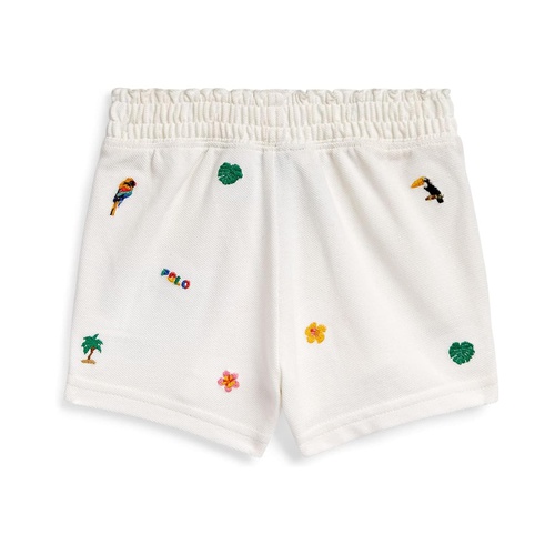 폴로 랄프로렌 Polo Ralph Lauren Kids Tropical Cotton Mesh Shorts (Toddler/Little Kids)
