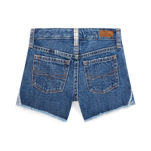폴로 랄프로렌 Polo Ralph Lauren Kids Patchwork Cotton Denim Shorts (Toddler)